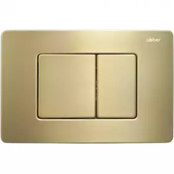 Клавиша смыва Abber AC0120MMG золотая матовая