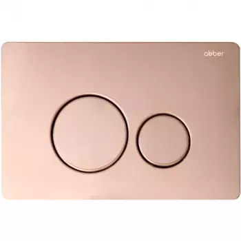 Клавиша смыва Abber AC0121RG розовое золото