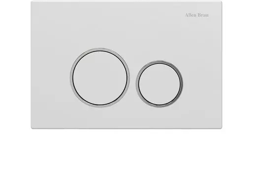 Клавиша смыва Allen Brau Priority белый - хром