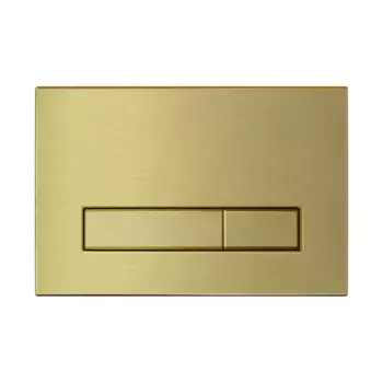 Клавиша смыва Berges Atom Line бронза глянец