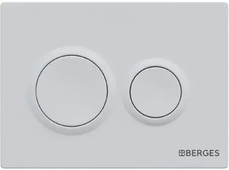 Клавиша смыва Berges Novum O4 белый