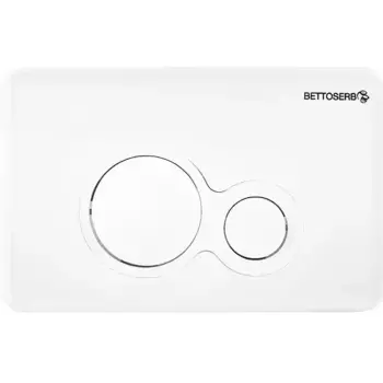 Клавиша смыва Bettoserb Sava Fix 40006457 белая глянцевая