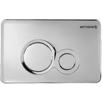 Клавиша смыва Bettoserb Sava Fix хром глянцевый