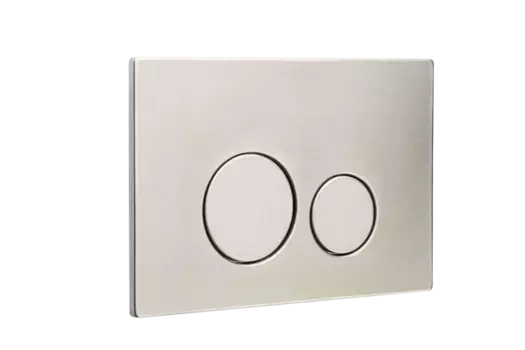 Клавиша смыва Boheme сталь матовая