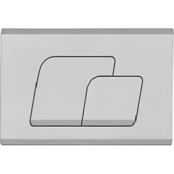 Клавиша смыва CeramaLux MC-011 серебро
