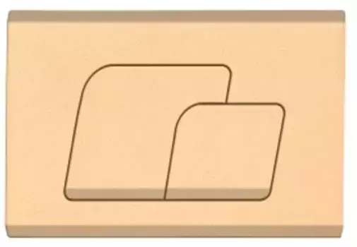 Клавиша смыва CeramaLux MC-013 бежевый, шампань