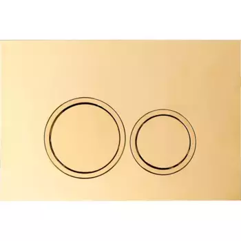 Клавиша смыва Cerutti SPA CT8967 шампань золотой