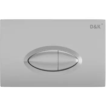 Клавиша смыва D&K Rhein Marx хром матовый