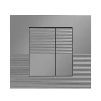 Клавиша смыва Grossman Pragma хром матовый