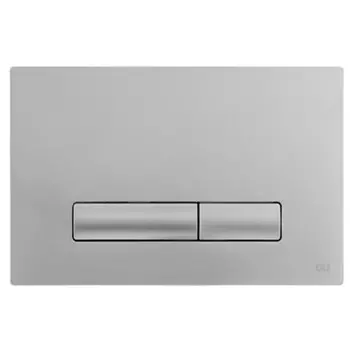 Клавиша смыва Oli Glam хром матовый