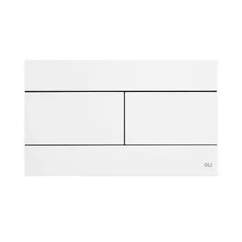 Клавиша смыва Oli Slim белая