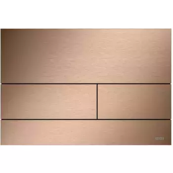 Клавиша смыва Tece Square II красное золото