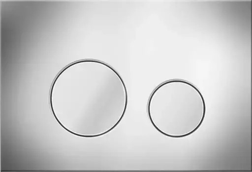 Клавиша смыва Veconi Round хром