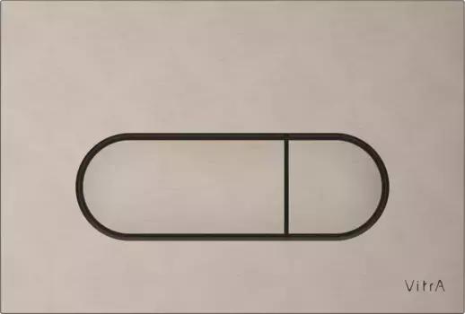 Клавиша смыва VitrA Root Round никель матовый