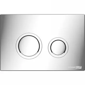 Клавиша смыва WasserKraft Aller хром