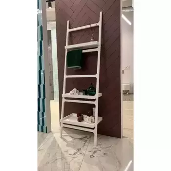 Knief Rails Лестница-вешалка с полками 60х36х180 см, цвет white mat