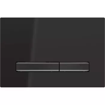 Кнопка для инсталляции для унитаза, цвет: черный