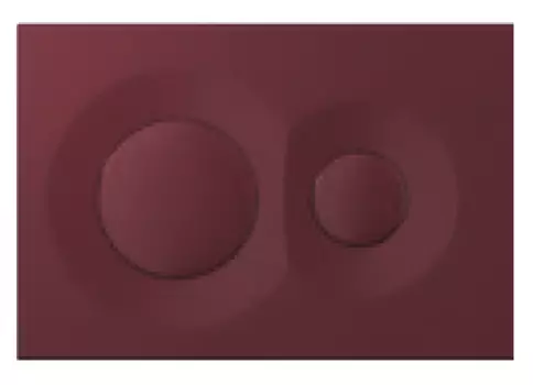 Кнопка ISVEA Dome бордовый 54DM0112I