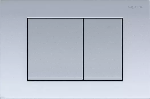 Кнопка смыва Акватек KDI-0000011 матовый хром