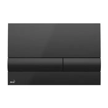 Кнопка смыва AlcaPlast черный (M1718)