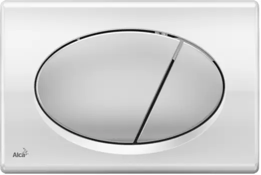 Кнопка смыва AlcaPlast хром (M73)