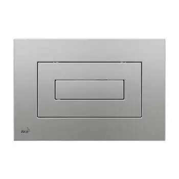 Кнопка смыва AlcaPlast хром матовый (M472)