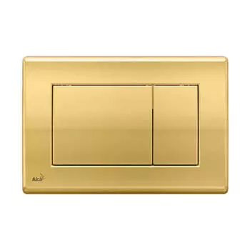 Кнопка смыва AlcaPlast золото (M275)