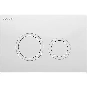 Кнопка смыва AM.PM ErgoFit L I110101 белая глянцевая