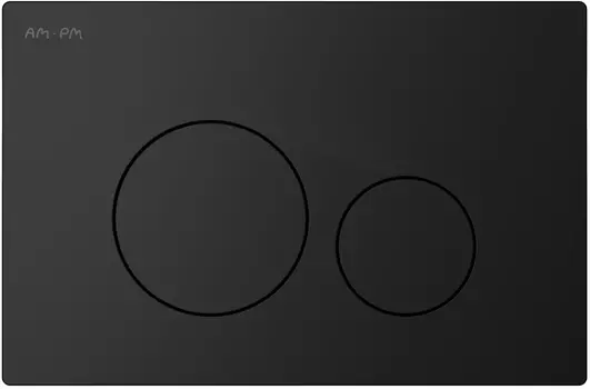 Кнопка смыва AM.PM Pro L I049038 черная матовая