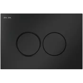 Кнопка смыва AM.PM ProC L I070138 черная матовая
