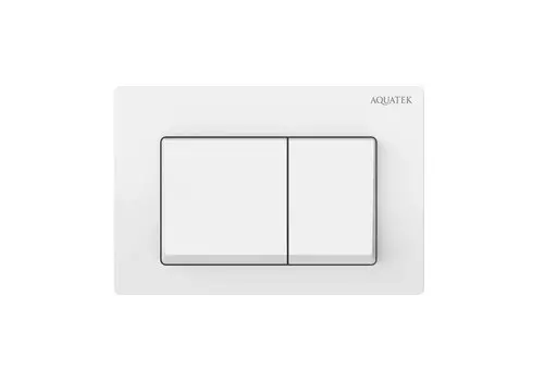 Кнопка смыва AQUATEK Small TDI-0000004 белая