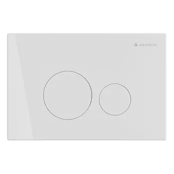 Кнопка смыва Aqueduto Circulo Novo CIR0210 белая глянцевая