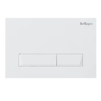 Кнопка смыва BelBagno MARMI белый (BB009-MR-BIANCO)