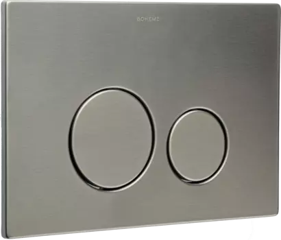 Кнопка смыва Boheme 649-GM ультраплоская, gun metal