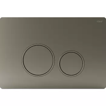 Кнопка смыва Ctesi Round графит