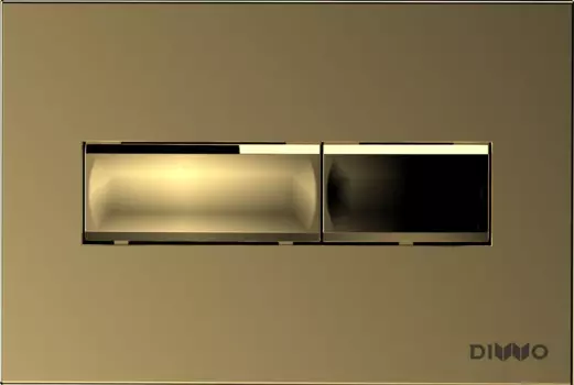 Кнопка смыва DIWO 7325 золотая