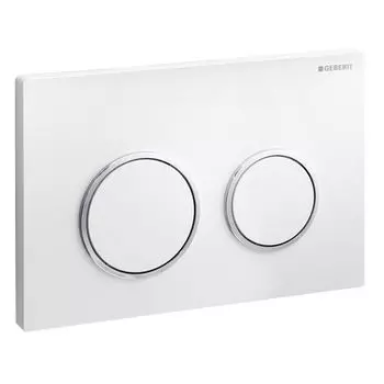 Кнопка смыва Geberit Omega 20 белый/хром