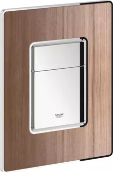 Кнопка смыва Grohe дерево, хром (38849HP0)