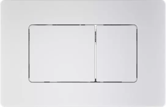 Кнопка смыва Grossman Classic белая матовая