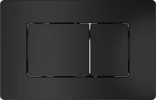 Кнопка смыва Grossman Classic черная матовая