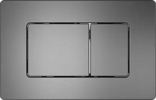 Кнопка смыва Grossman Classic графит сатиновая