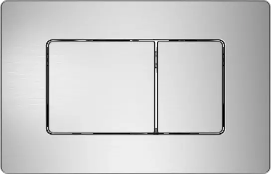 Кнопка смыва Grossman Classic хром сатиновая