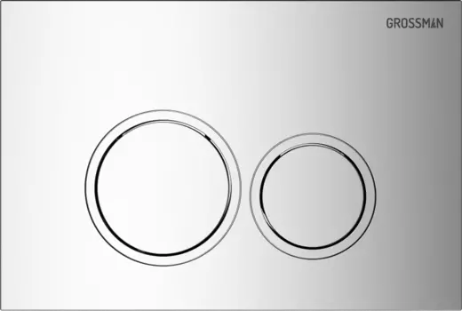 Кнопка смыва Grossman Galaxy хром