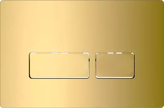 Кнопка смыва Grossman Pragma золото глянцевая