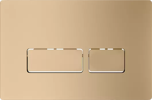 Кнопка смыва Grossman Pragma золото матовая