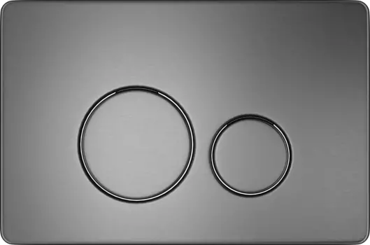 Кнопка смыва Grossman Style графит сатиновая