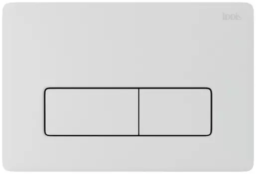 Кнопка смыва IDDIS Unifix белая глянцевая UNI10W0i77