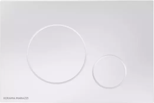 Кнопка смыва KERAMA MARAZZI FPR.A.WHT белый глянец