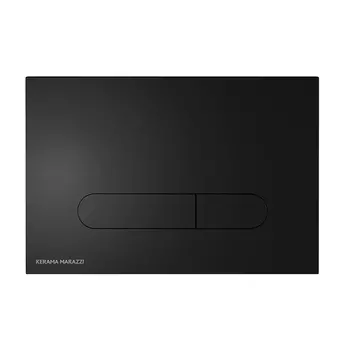 Кнопка смыва KERAMA MARAZZI PRO, FP.PRO.BLK.M матовая черная