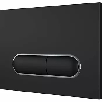 Кнопка смыва Owl 1975 Mercury Knapp черная матовая